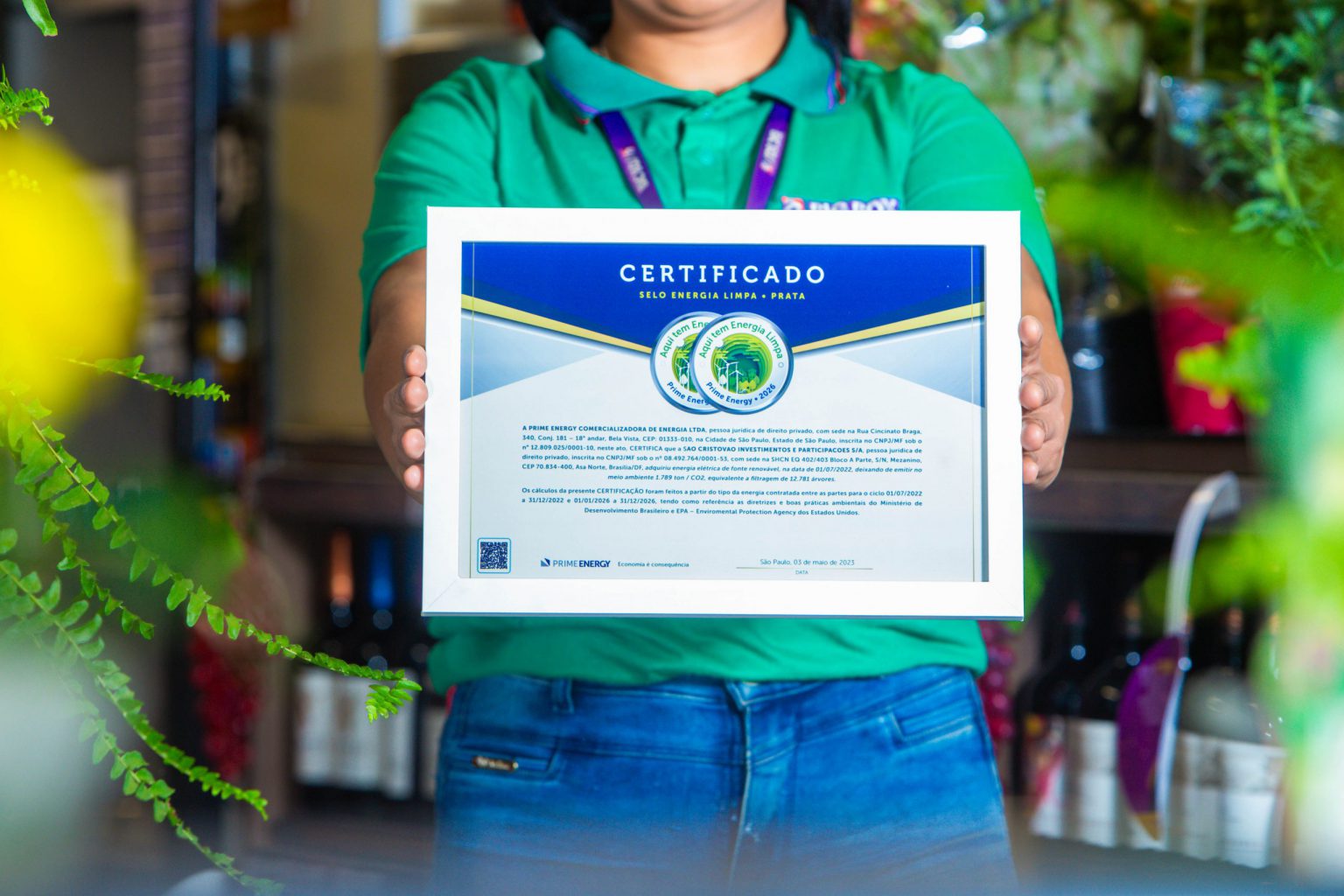 Energia Renovavel Certificado